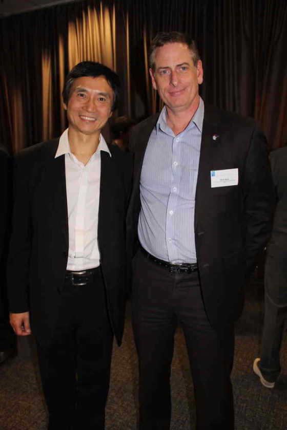 Simon White and LI Cunxin