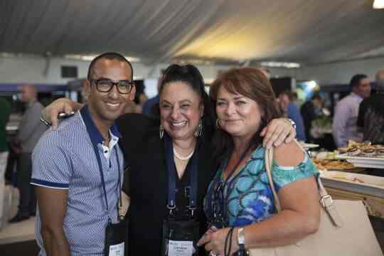 Jose Ortiz, Caroline Russo and Jodie Holman