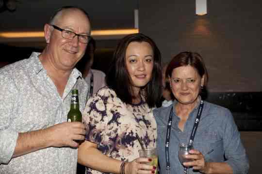 Ken Benson, Lucinda Sam and Lisa Ferguson