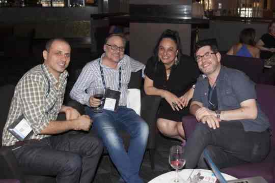 Peter Sourris, Craig Kocinski, Caroline Russo and Sean Gannon