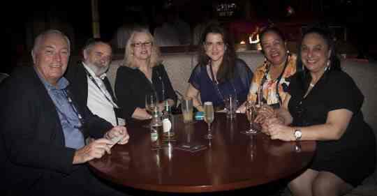 Richard Sheppard, Norm Wilkinson, Cathy Rodda, Angela Samut, Elvira Sheppard and Caroline Russo