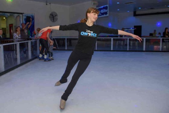 Laura Anderson at Disney On Ice “Gold Coast Princess Party”