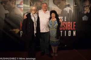 Jim Symes, Di Riley and Elizabeth Symes