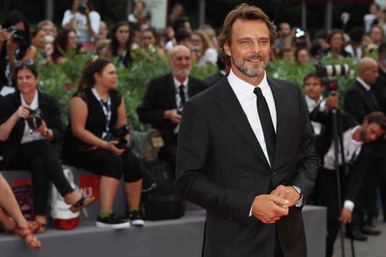 Actor Alessandro Preziosi wearing a Jaeger-LeCoultre watch attends the premiere 'Everest' 