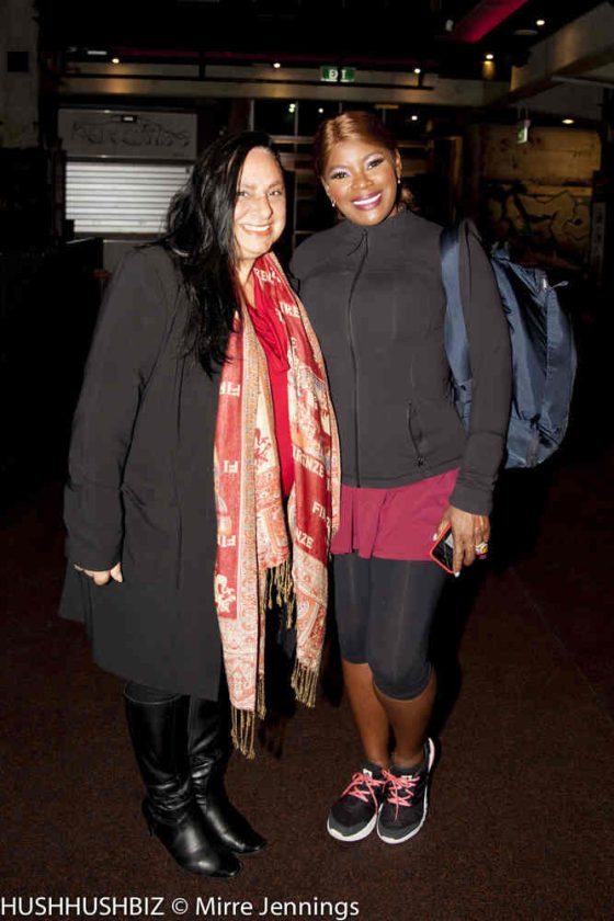 Caroline Russo and Marcia Hines