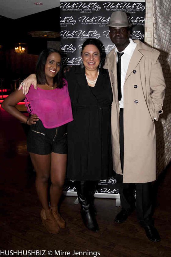 Sonia Wilkie, Caroline Russo and Daniel Chut