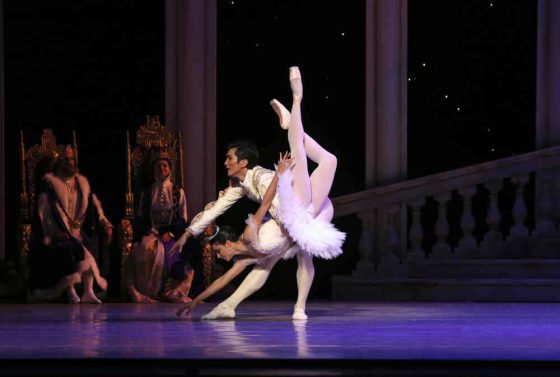 Queensland Ballet - The Sleeping Beauty - Principal Dancers Hao Bin and Yanela Pinera. Photo David Kelly