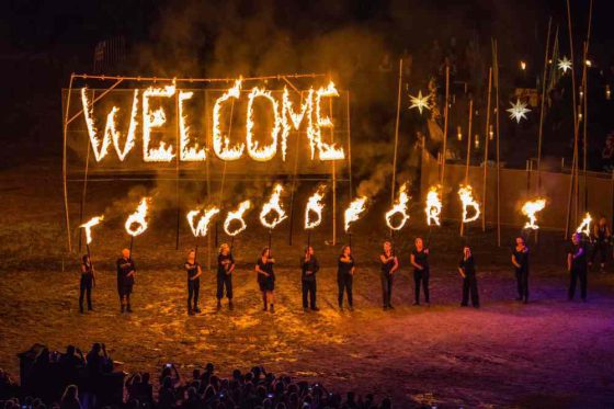 Woodford Folk Festival 2014-15 Opening Ceremony.