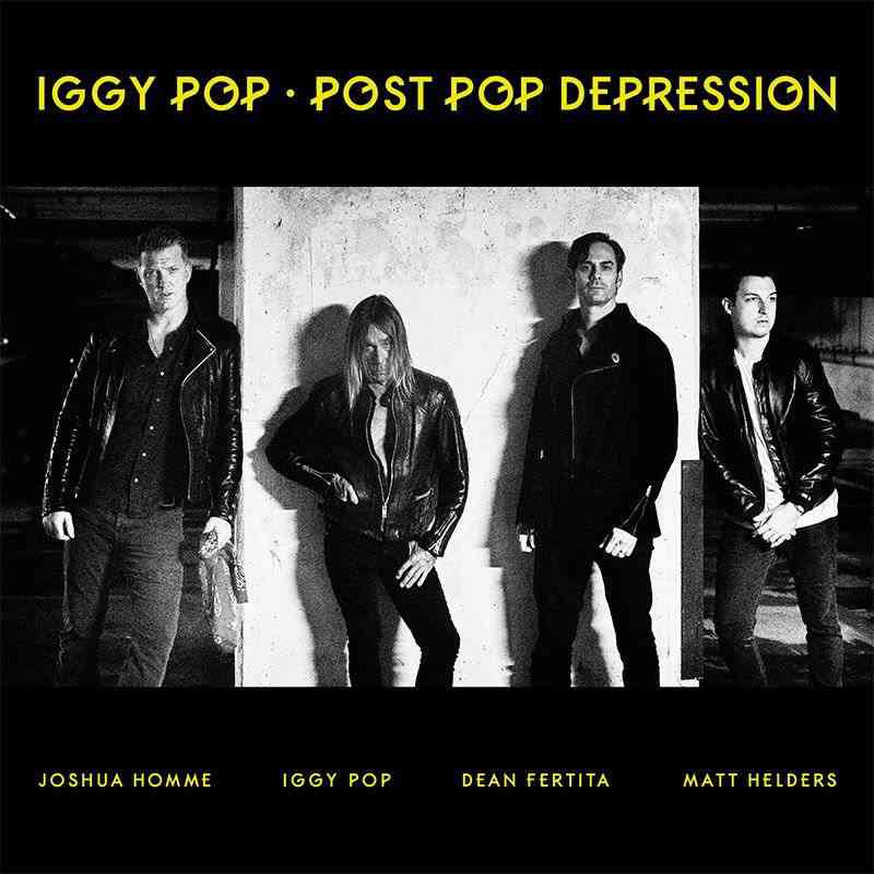 IGGY POP ANNOUNCES NEW ALBUM ‘POST POP DEPRESSION’