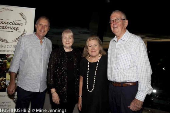 Neil Cocking, Jam Partridge, Jennifer Gould and Des Partridge 