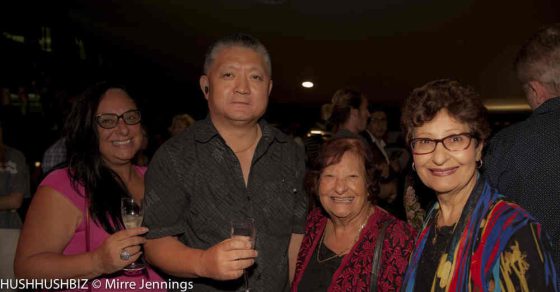 Caroline Russo, Jack Sun, Mama Pina and Celeste Russo