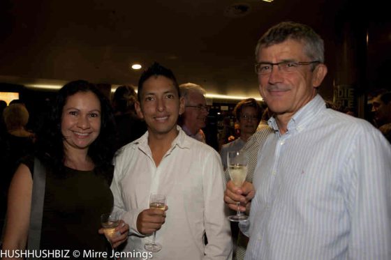 Paula Calvo, Bruno Deza and John Harris
