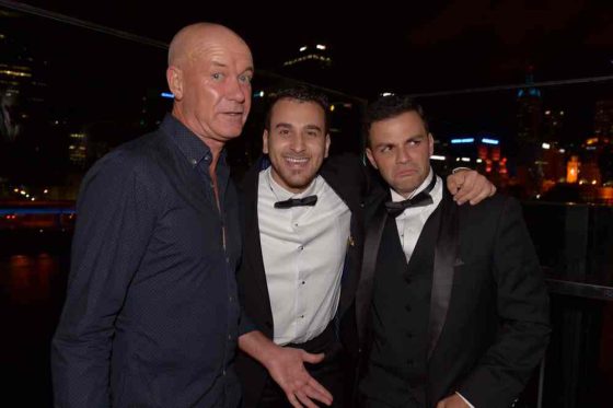 Gary Sweet, Sam Al Haje and Tyler De Nawi