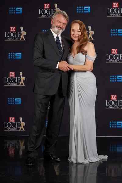 Sam Neil and Mandy McElhinney