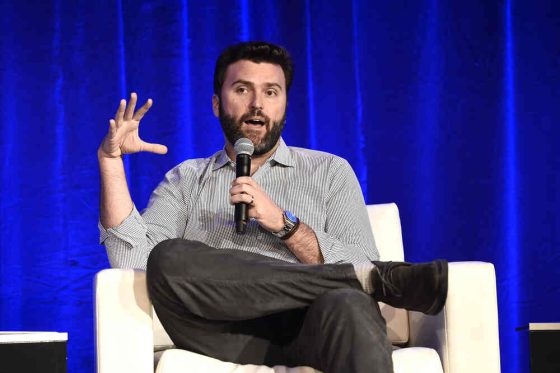 Mark Ankner, Partner of Global Finance & Distribution at WME, speaks at the American Film Market Production Conference: Working with Talent Agents at the Fairmont Hotel on Monday, Nov. 7, 2016, in Santa Monica, Calif. (Photo by Dan Steinberg/Invision for IFTA/AP Images)