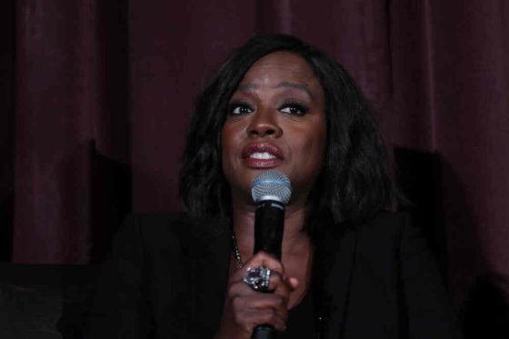 Viola Davis speaks at the LA Guild Screening of "Fences" at the Regency Village Theatre in Los Angeles, CA on November 5, 2016...(Photo: Alex J. Berliner / ABImages)