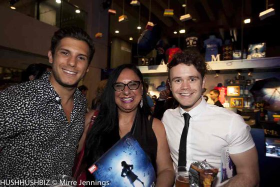 Johnny Balbuziente, Caroline Russo and Tom Oliver