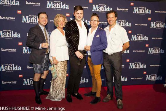 Leigh Buchanan, Emily Burke, Mark Taylor , William Sinclair and Nick Richards