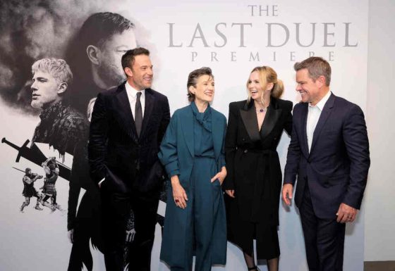 MATT DAMON, JODIE COMER, AND BEN AFFLECK CELEBRATE RIDLEY SCOTT’S “THE LAST DUEL” AT THE FILM’S U.S. PREMIERE
