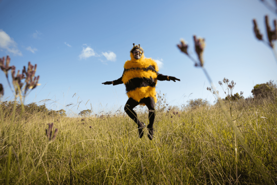 Human-sized bees descend upon the Sydney Royal Easter Show: It’s all to help save the planet