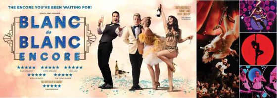 OVER THE TOP ENTERTAINMENT WITH BLANC DE BLANC ENCORE