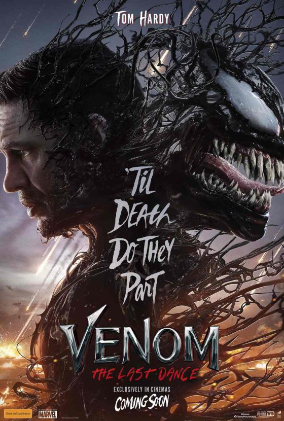 Tom Hardy in the first trailer for VENOM: THE LAST DANCE
