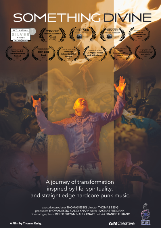 Thomas Essig’s Telly Award-Winning Documentary Something Divine Premieres March 27 on Apple TV, Amazon Prime, and Roku